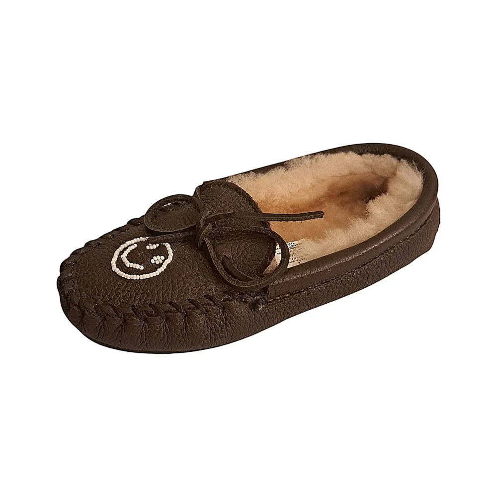 Minnetonka Smiley Face Moccasins